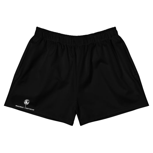 Black Unisex Athletic Shorts