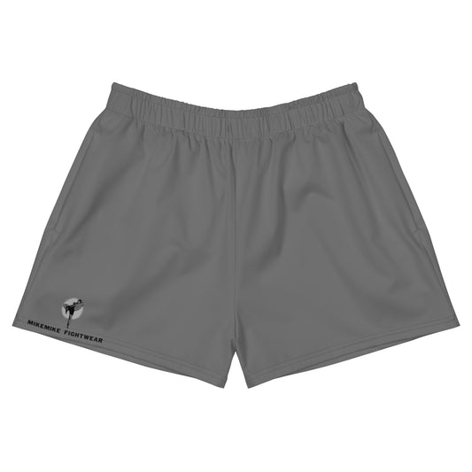 Grey Unisex Athletic Shorts