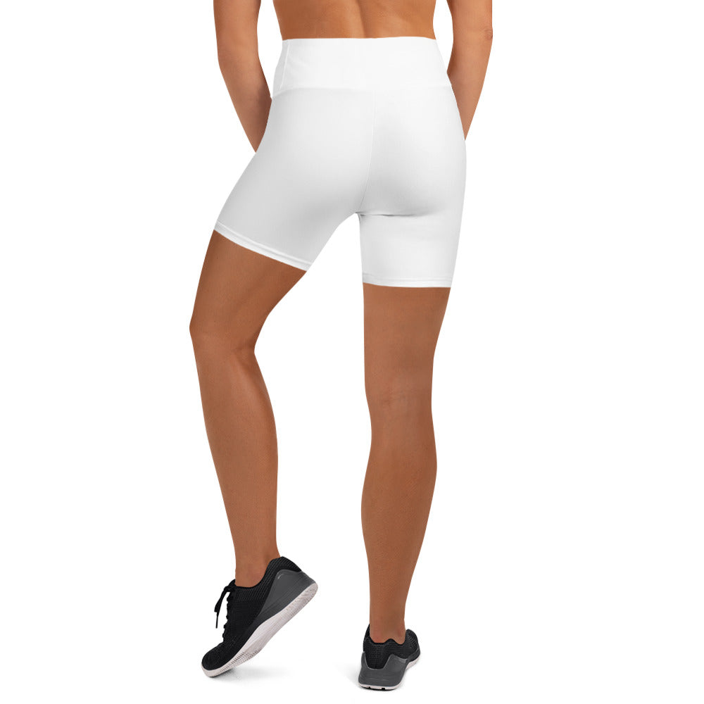 White Spandex/Yoga Shorts