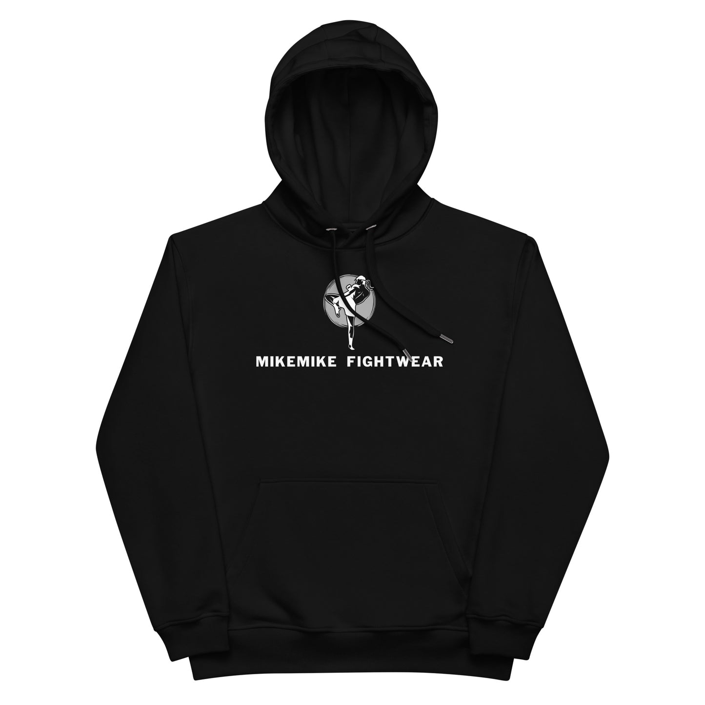 Premium eco black hoodie Ezekiel 25:17