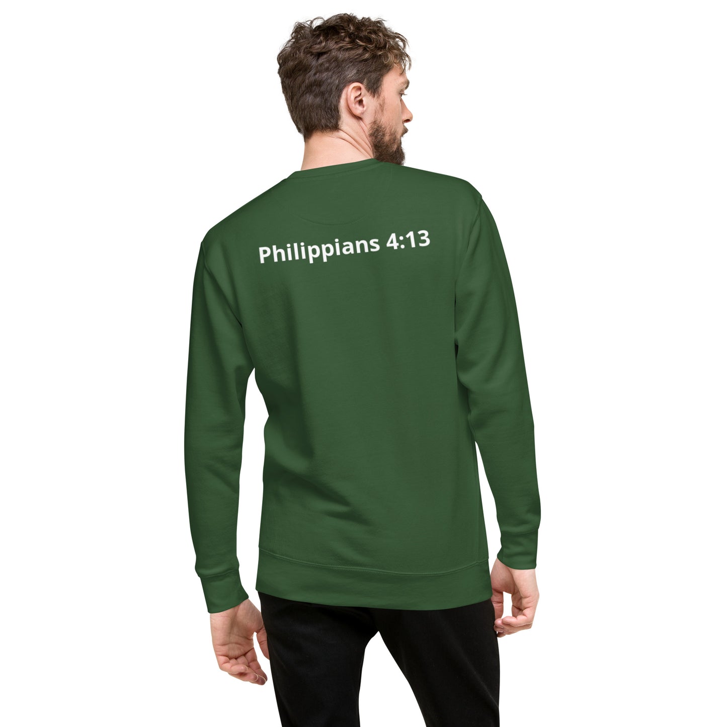 Unisex Premium Sweatshirt Philippians 4:13