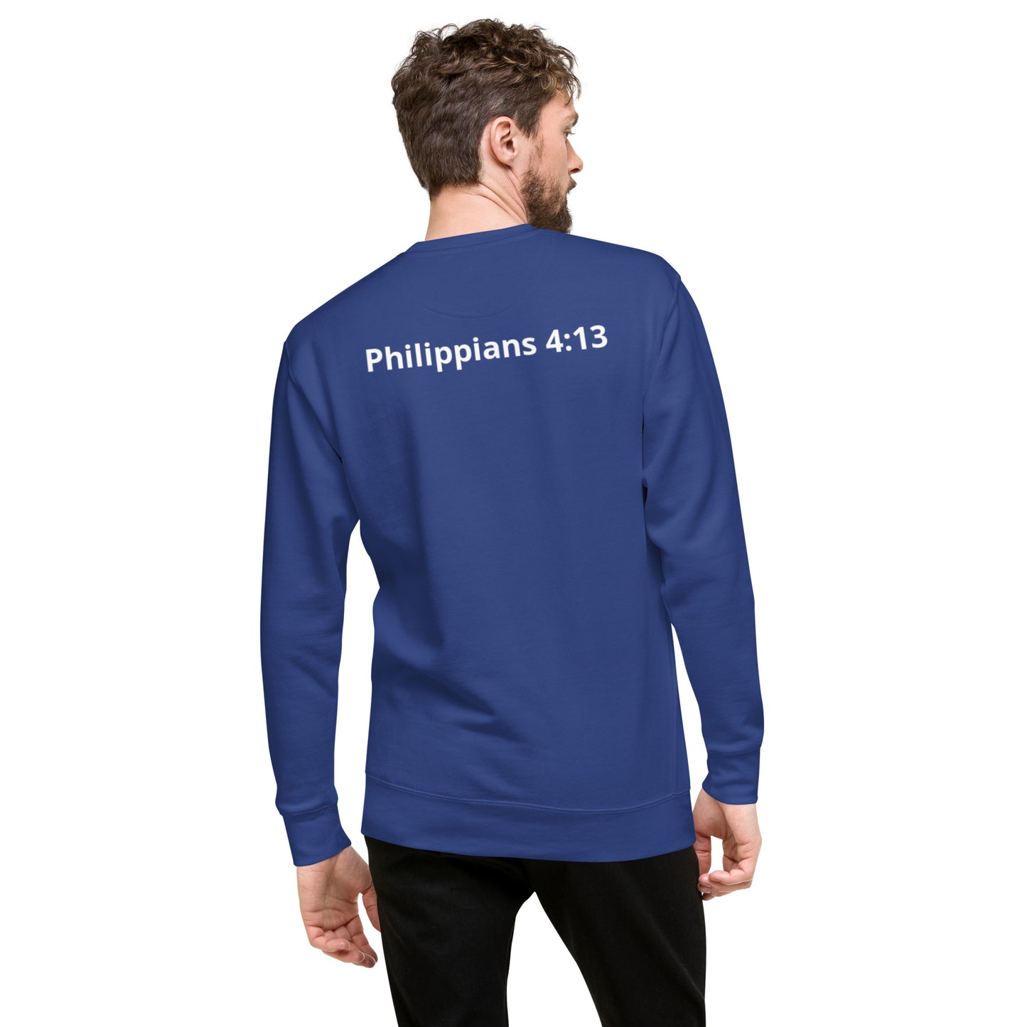 Unisex Premium Sweatshirt Philippians 4:13